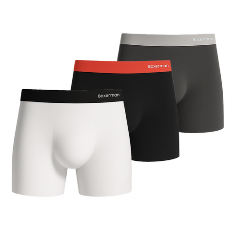 Combo 3 Quần lót Boxer nam 3D-PRO ép nhiệt định hình