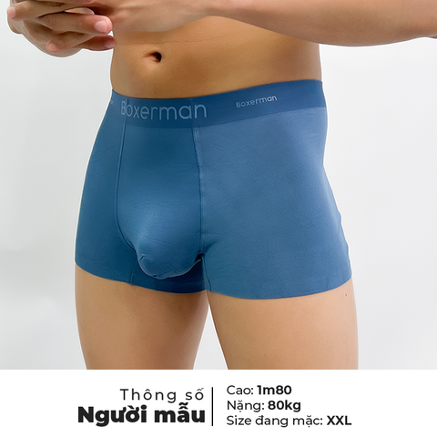Combo 5 quần lót Boxer nam NATURAL gỗ sồi mềm mại - Tặng thêm 1 quần