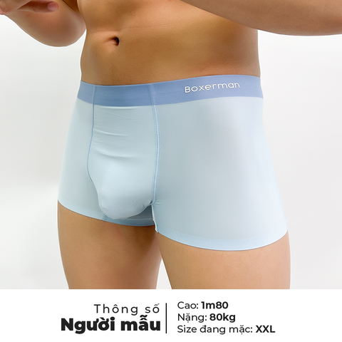 Combo 3 quần lót Boxer nam PROFIT lụa băng mát lạnh