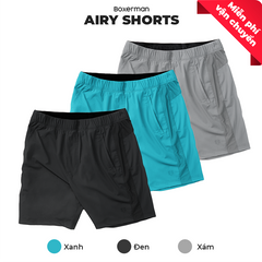 Combo 3 Quần mặc nhà AIRY SHORTS thoáng khí tiện dụng