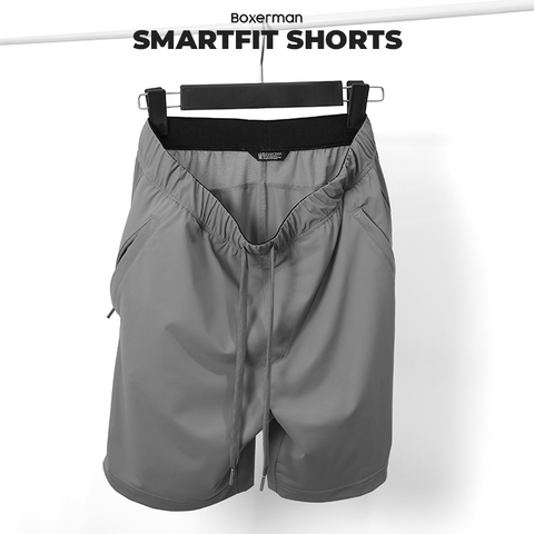 Combo 2 Quần thun ngắn đa năng Smartfit Shorts tiện lợi nam tính