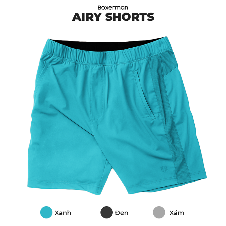 Combo 2 Quần mặc nhà AIRY SHORTS thoáng khí tiện dụng