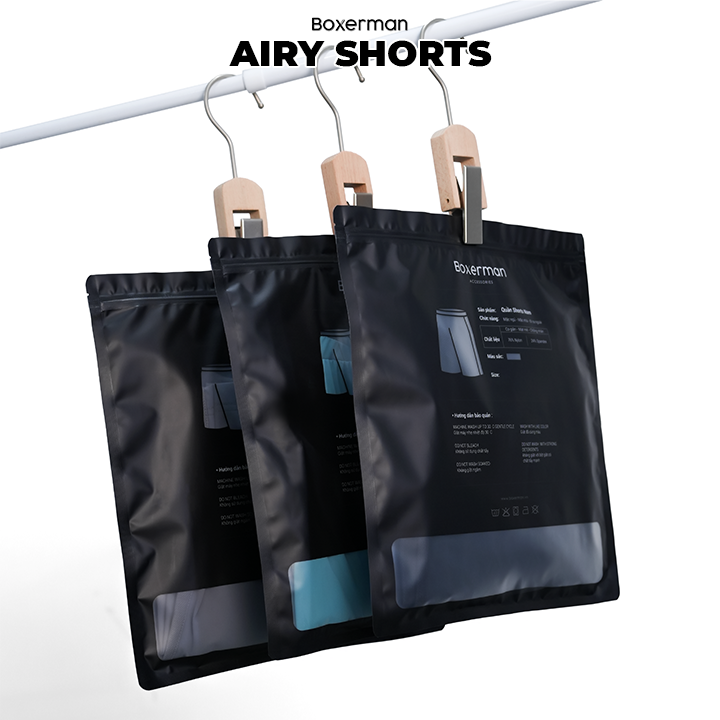 Combo 2 Quần mặc nhà AIRY SHORTS thoáng khí tiện dụng