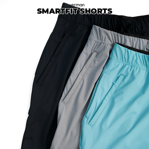 Combo 2 Quần thun ngắn đa năng Smartfit Shorts tiện lợi nam tính