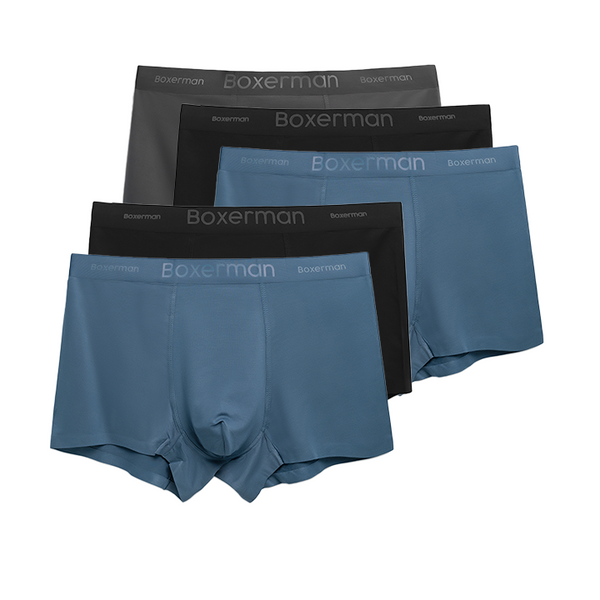Combo 5 quần lót Boxer nam NATURAL gỗ sồi mềm mại - Tặng thêm 1 quần