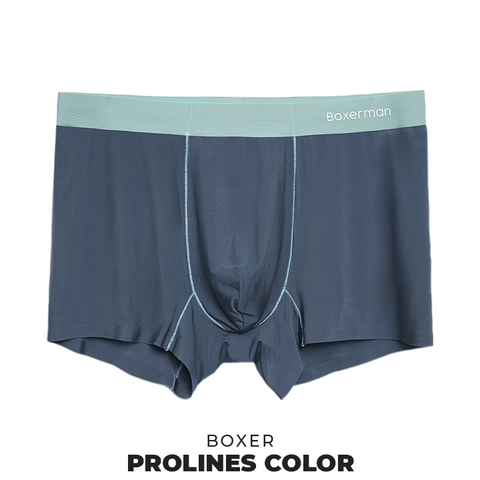 Quần lót Boxer nam PROLINES COLOR lụa băng mạnh mẽ