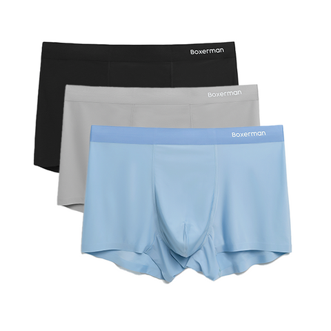 Combo 3 quần lót Boxer nam PROFIT lụa băng mát lạnh