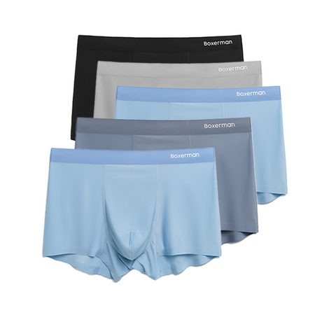 Combo 5 quần lót Boxer nam PROFIT lụa băng mát lạnh - Tặng thêm 1 quần