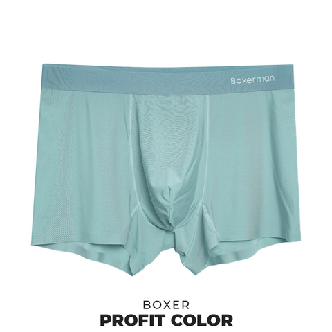 Combo 5 quần lót Boxer nam PROFIT COLOR lụa băng mát lạnh