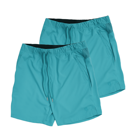 Combo 2 Quần thun ngắn đa năng Smartfit Shorts tiện lợi nam tính