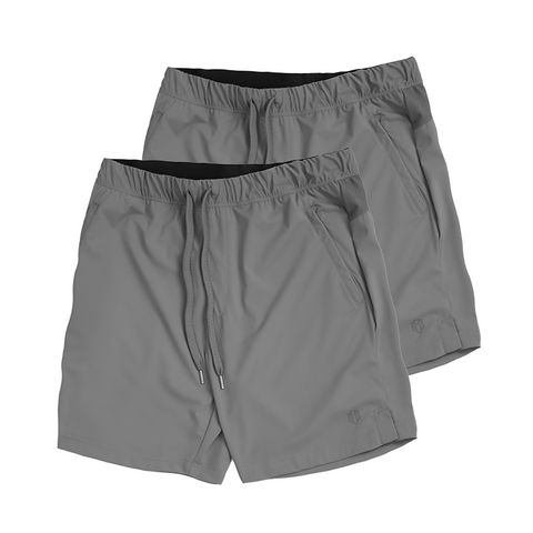 Combo 2 Quần thun ngắn đa năng Smartfit Shorts tiện lợi nam tính