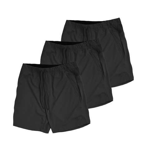 Combo 3 Quần thun ngắn đa năng Smartfit Shorts tiện lợi nam tính Tặng 1 quần boxer