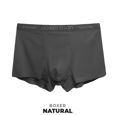 Combo 5 quần lót Boxer nam NATURAL gỗ sồi mềm mại - Tặng 1 quần - Boxerman.vn