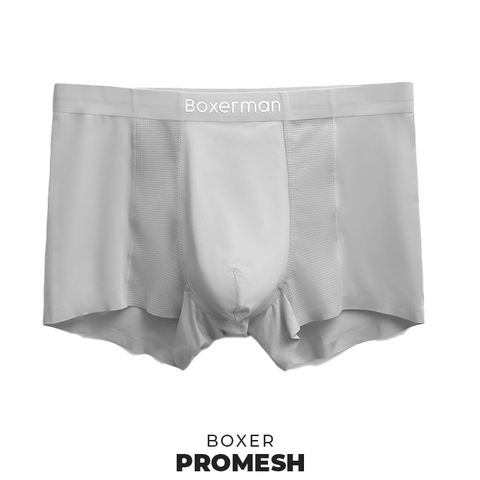 Combo 5 quần lót Boxer nam PROMESH thoáng khí vượt trội - Tặng 1 quần - Boxerman.vn